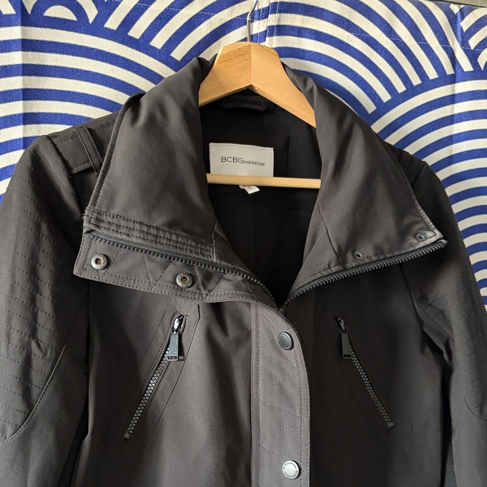 BCBGeneration Black Utility Jacket - Picture 2 of 11